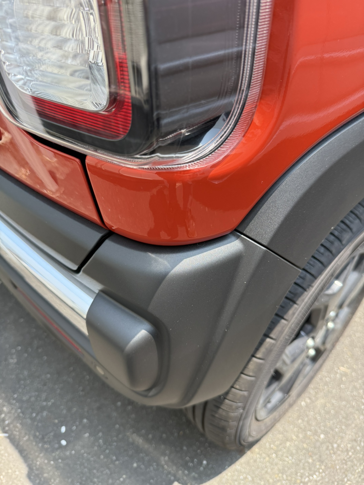 スズキ	ハスラー 修理後の画像